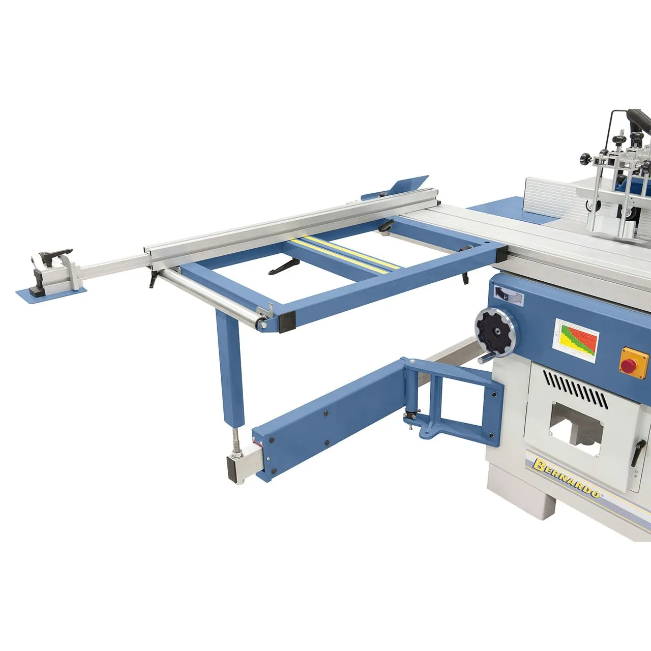 Combiné à bois 6 opérations Bernardo CF410F avec chariot de 2600 mm – 400V – Image 6