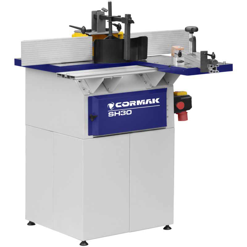 CORMAK – SH30 – Mini Toupie d’atelier 3 vitesses avec arbre interchangeable – Puissance 1500 W – Image 3
